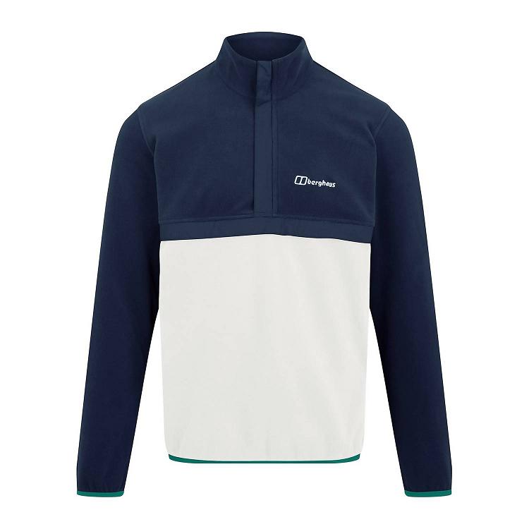 Pánska Fleece Berghaus Aslam Modre Biele Slovensko 3690HOWRX